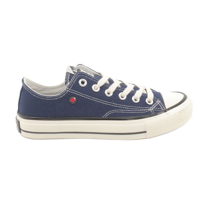 Carritos Lee Cooper azul marino atados
