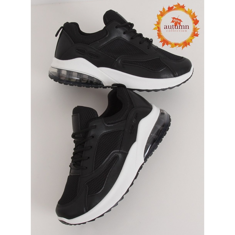 Zapatillas deportivas negras para mujer 8271-SP Negra negro
