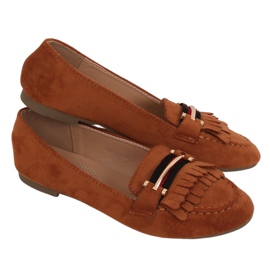 Mocasines mujer camel 88-381 Camel marrón