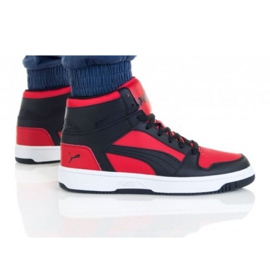 Puma Redound Layup Sl M 369573 12 negro rojo