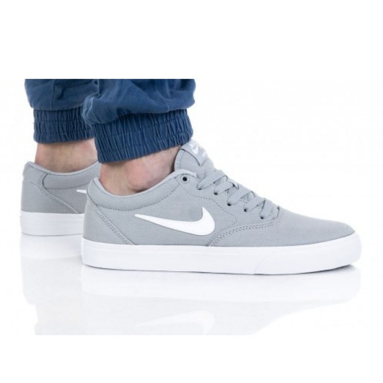 Zapatilla Nike Sb Charge Cnvs M CD6279-003 blanco gris Zapatilla Nike Sb Charge Cnvs M CD6279-003 blanco gris