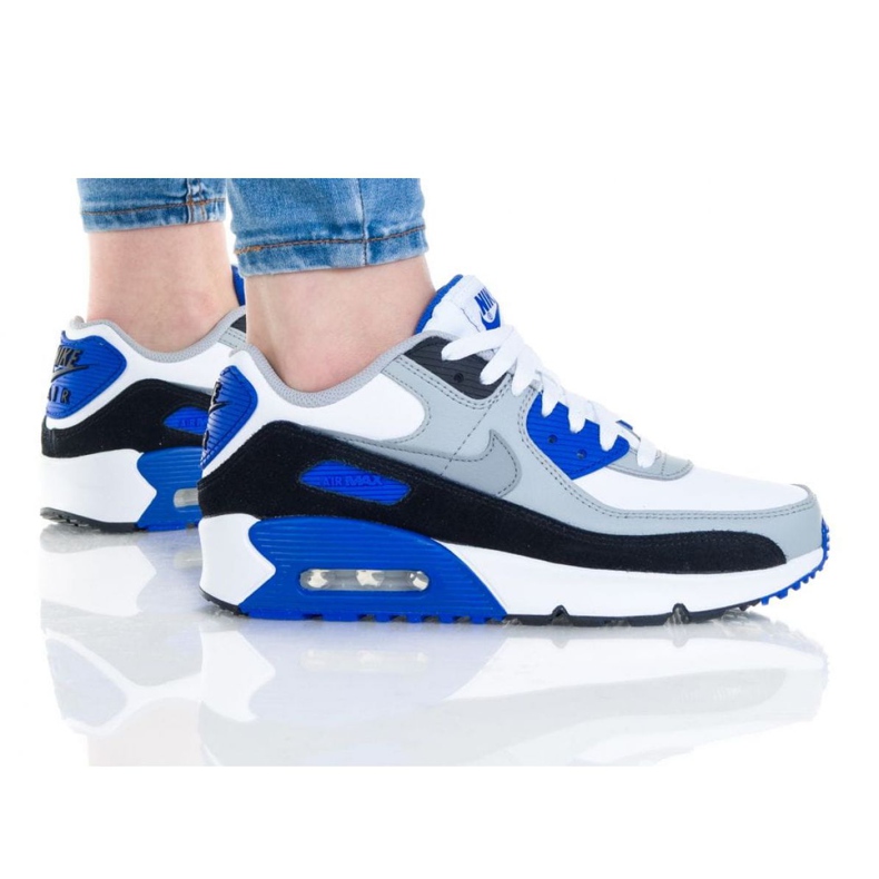 Nike Air Max 90 Ltr Gs Jr CD6864-103 blanco negro