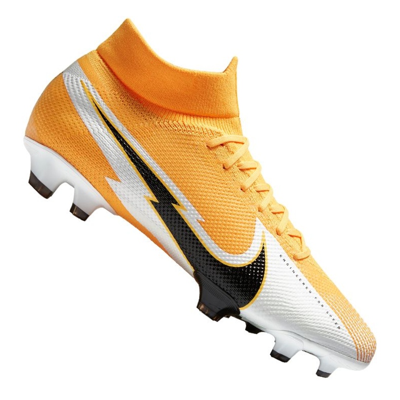 Botas de fútbol Nike Superfly 7 Pro Fg M AT5382-801 multicolor naranjas y tintos Botas de fútbol Nike Superfly 7 Pro Fg M AT5382-801 multicolor naranjas y tintos