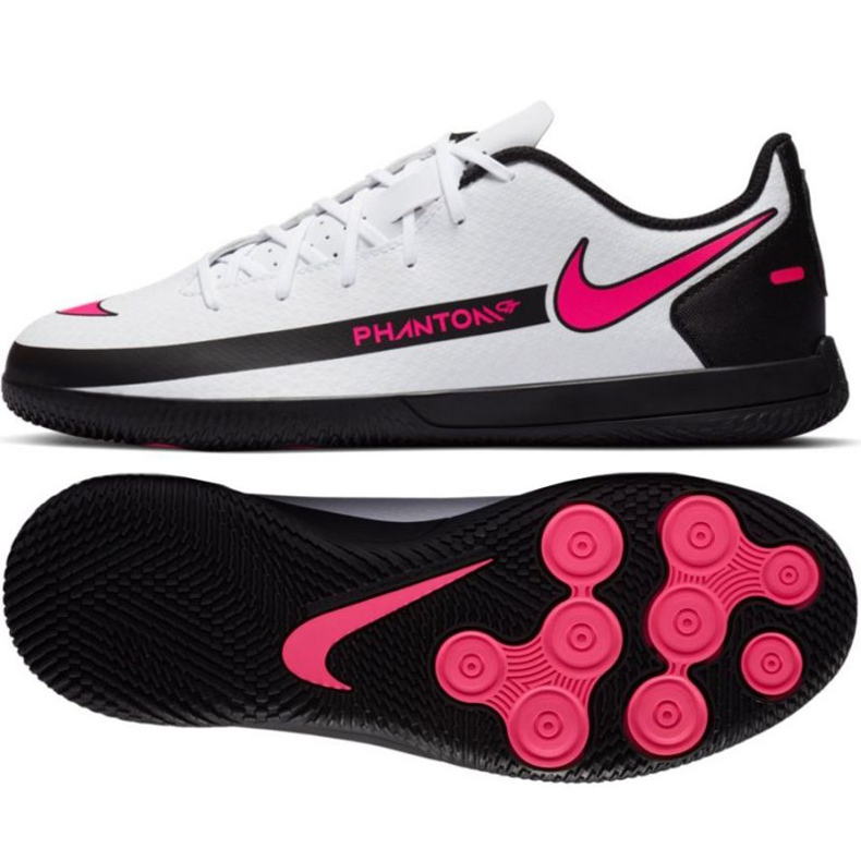 Zapatos de interior Nike Phantom Gt Club Ic Jr CK8481-160 multicolor blanco