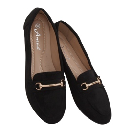 Mocasines de mujer negros 88-385 Black