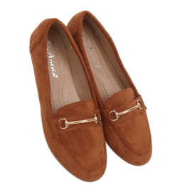 Mocasines mujer camel 88-385 Camel marrón