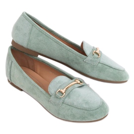 Verde Mocasines de mujer 88-385 Verde Verde Mocasines de mujer 88-385 Verde