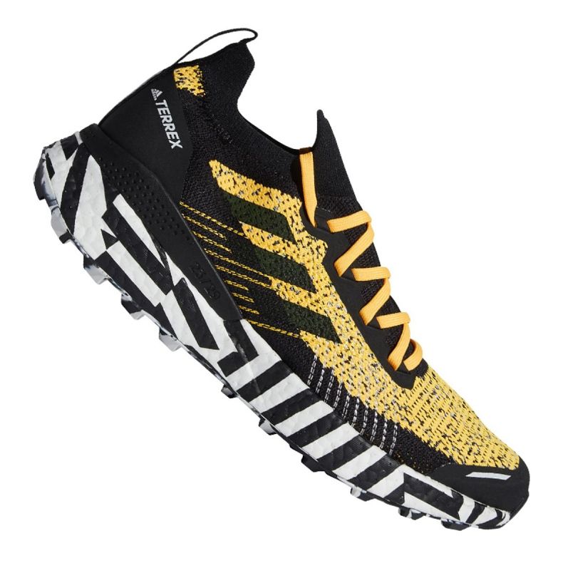 Zapatillas Adidas Terrex Two Ultra Parley M FW7424 negro amarillo