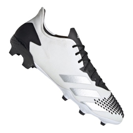 Botas de fútbol adidas Predator 20.2 Fg Low M FW9199 multicolor blanco