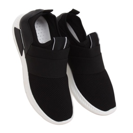 Black 7786-Y Zapatillas deportivas negras negro