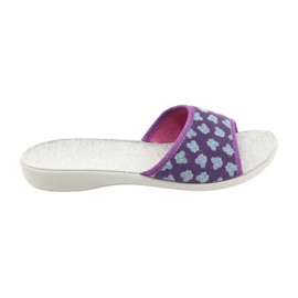Zapatos de mujer befado pu 300D042 violeta azul gris