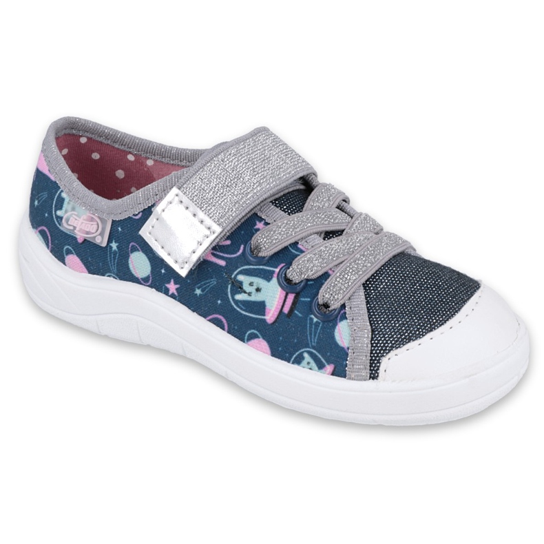 Calzado infantil befado 251X157 azul marino gris