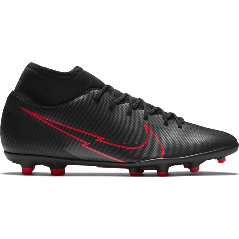Zapatos de fútbol Nike Mercurial Superfly 7 Club M FG / MG AT7949 060 negro negro