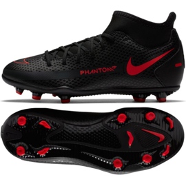 Zapatillas de fútbol Nike Phantom Gt Club Df FG / MG Jr CW6727-060 multicolor negro