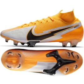 Zapatos de fútbol Nike Mercurial Superfly 7 Elite Fg M AQ4174-801 multicolor naranja