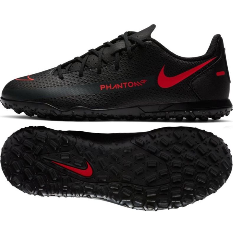 Zapatillas de fútbol Nike Phantom Gt Club Tf Jr CK8483-060 multicolor negro