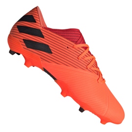 Botas de fútbol adidas Nemeziz 19.2 Fg M EH0293 rojo rojo