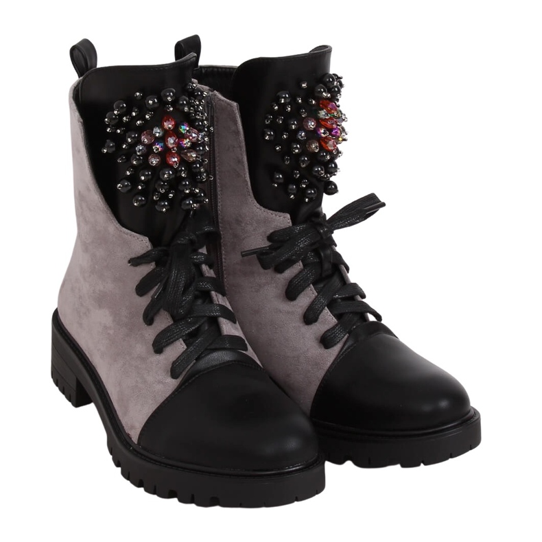 Gris Botas con cordones Workery Grey NC1062 Grey Gris Botas con cordones Workery Grey NC1062 Grey