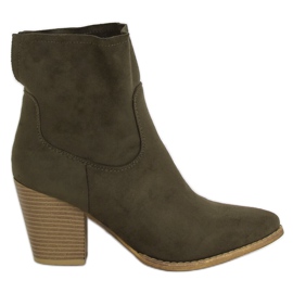 Botas de tacón verde M398 Verde Botas de tacón verde M398 Verde