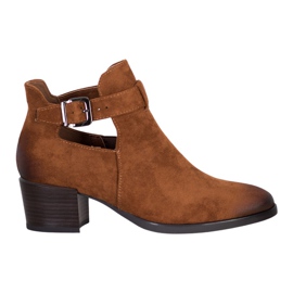 Botas VINCEZA con estilo marrón