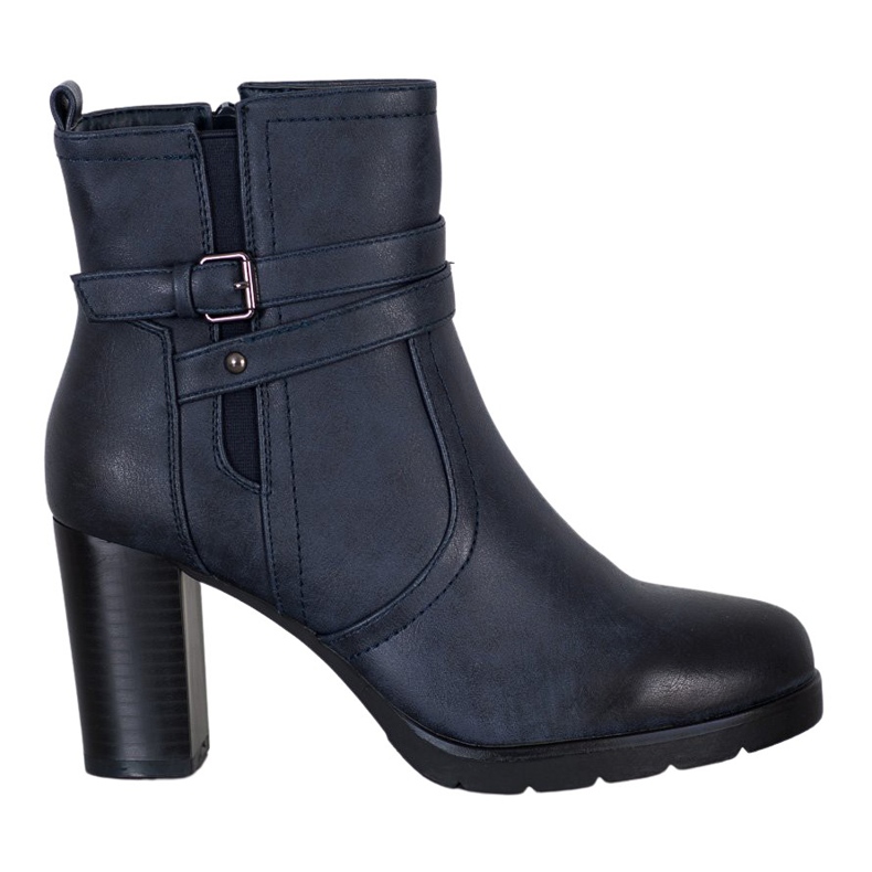 J. Star Botas casuales en un poste azul marino azul J. Star Botas casuales en un poste azul marino azul