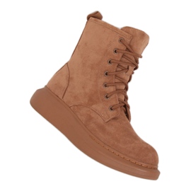 Botas con cordones NC1070 Khaki beige caqui