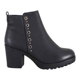 J. Star Botines negros con adorno