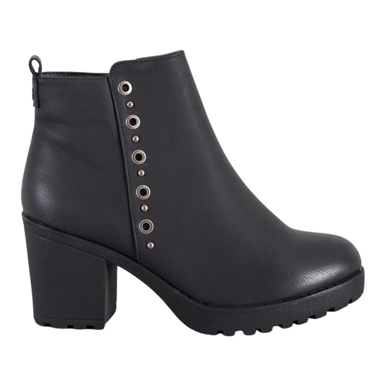 J. Star Botines negros con adorno