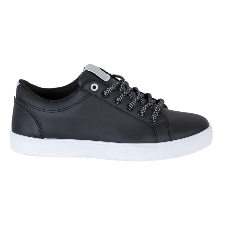 SHELOVET Zapatillas con cordones decorativos negro
