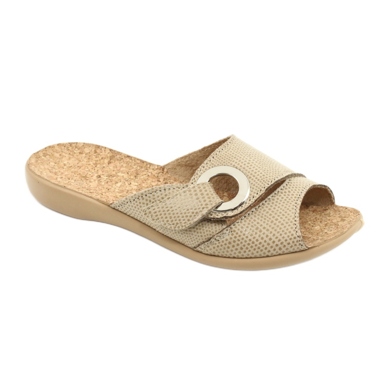 Zapatos de mujer befado pu 265D018 beige