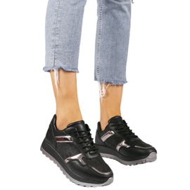 Deportivas negras en ecopiel 2019-447 negro Deportivas negras en ecopiel 2019-447 negro