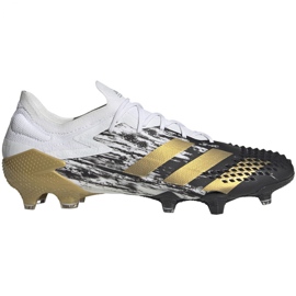 Botas de fútbol adidas Predator Mutator 20.1 LM Fg FW9182 gris blanco