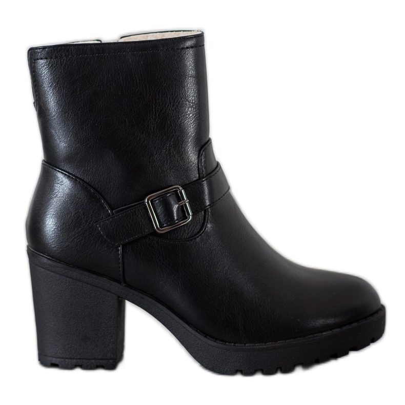 J. Star Botas de moda en la plataforma negro