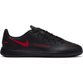 Zapatillas de fútbol Nike Jr Phantom Gt Club Ic CK8481 060 blanco negro