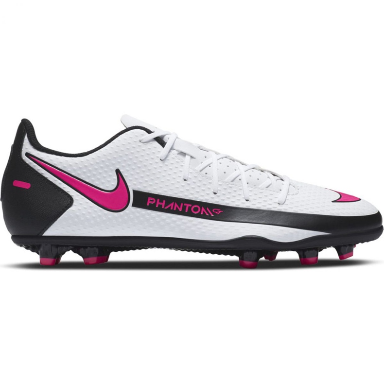 Zapatillas de fútbol Nike Phantom M Gt Club FG / MG CK8459 160 blanco blanco