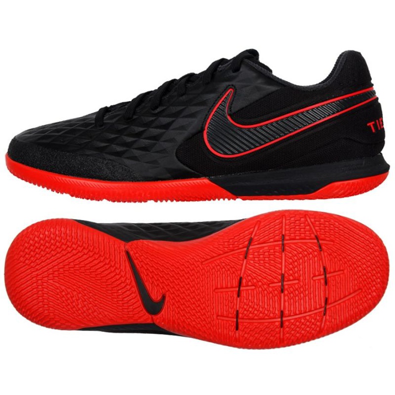 Zapatos de interior Nike React Tiempo Legend 8 Pro Ic M AT6134-060 multicolor negro Zapatos de interior Nike React Tiempo Legend 8 Pro Ic M AT6134-060 multicolor negro