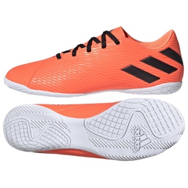 Zapatos de interior adidas Nemeziz 19.4 In M EH0307 multicolor naranjas y tintos