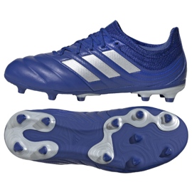 Botas de fútbol adidas Copa 20.1 Fg Jr EH0886 multicolor púrpura