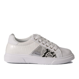 Zapatillas de mujer blancas con estilo BK928-9 blanco