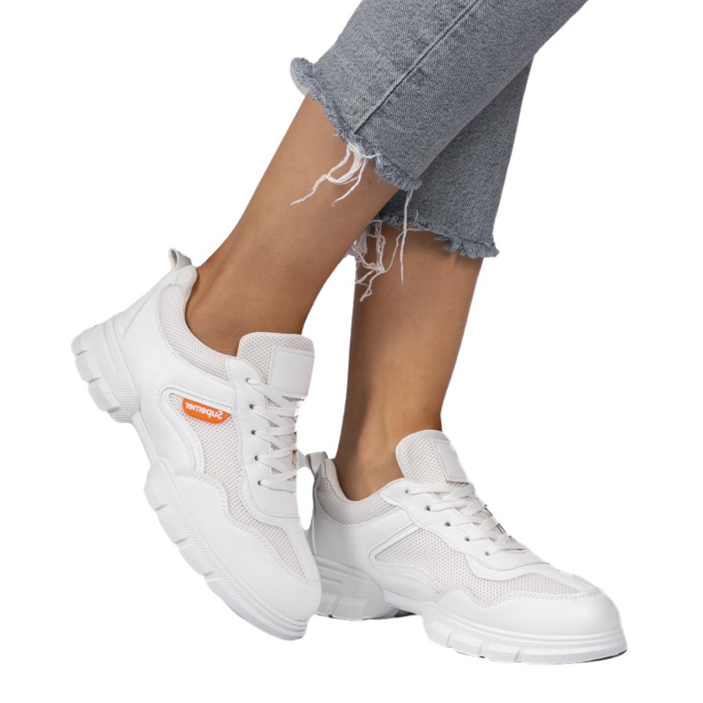 Calzado deportivo blanco de moda C051