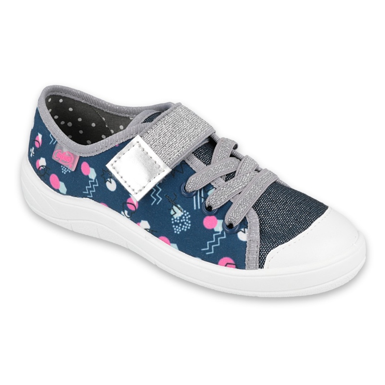 Calzado infantil befado 251Y149 azul marino gris multicolor