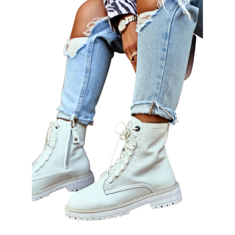 Botas de Mujer Big Star White GG274597 blanco