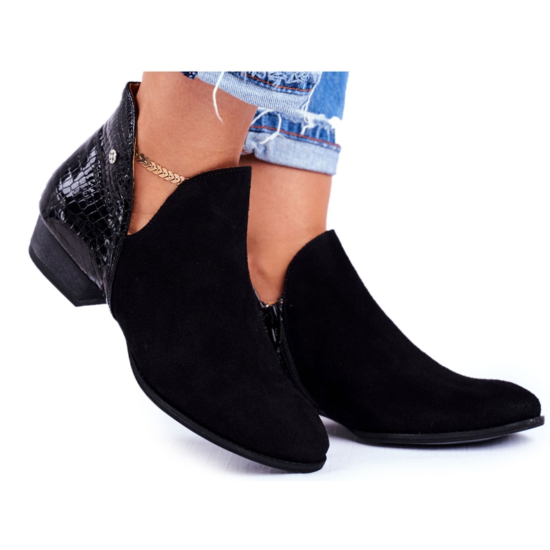 Botas de Mujer Maciejka Leather Black Snake 04091-72 negro Botas de Mujer Maciejka Leather Black Snake 04091-72 negro