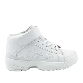 Deportivas blancas en ecopiel B-05 blanco