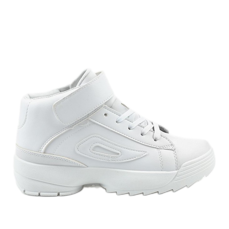 Deportivas blancas en ecopiel B-05 blanco
