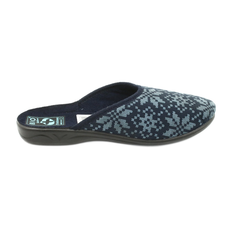 Zapatilla terciopelo Adanex 25405 Azul Marino