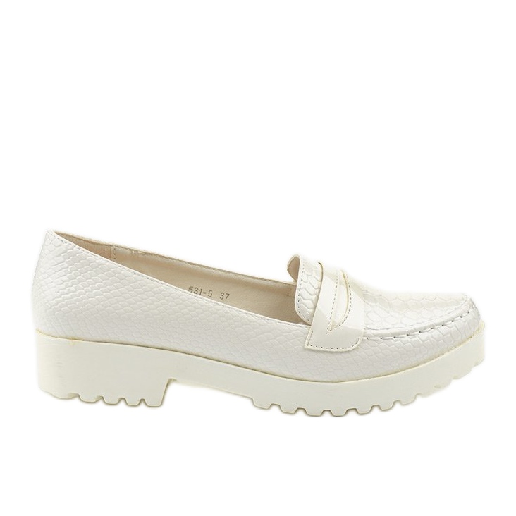 Zapatos sin cordones blancos RS-WED2
