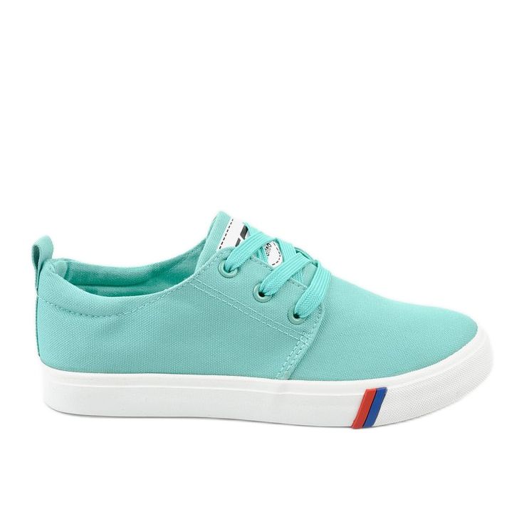 Zapatillas de mujer clásicas verdes T-1743