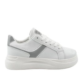 Deportivas blancas de ecopiel LLQ206-26 blanco
