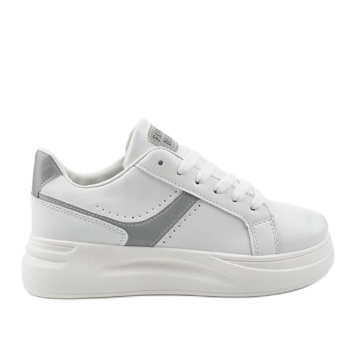 Deportivas blancas de ecopiel LLQ206-26 blanco